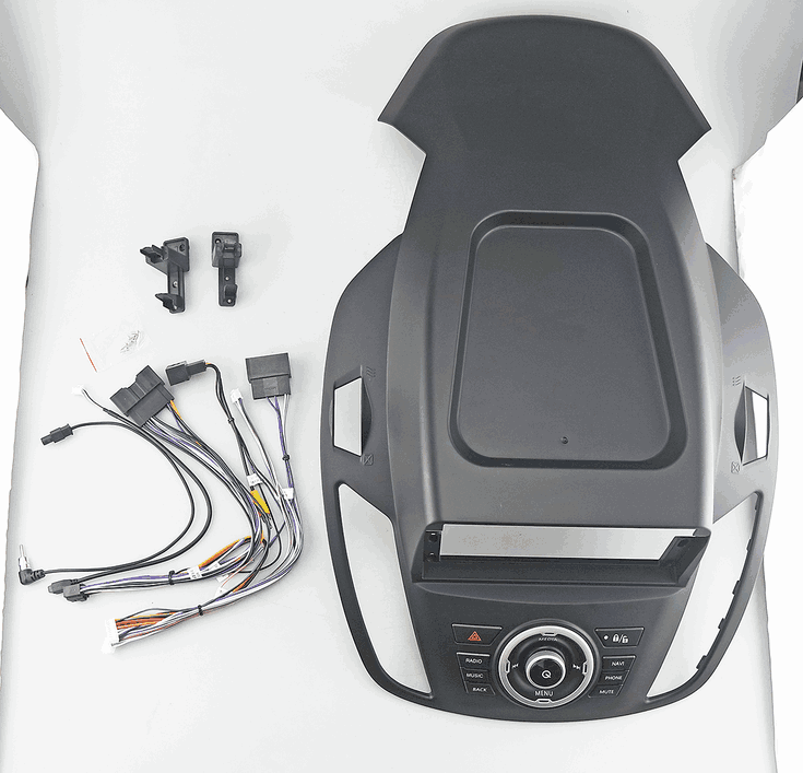 ПРЕХОДНАЯ РАМКА 9, 10.1, 12.3-дюймов FORD C-Max 2010-2019; Kuga 2013-2019; Escape 2012-2019 CARAV 55 55-078