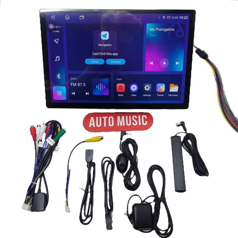 МАГНИТОЛА АНДРОИД 13 дюймов 2k TS10 4+32 DSP CARPLAY 4G 50-5-141