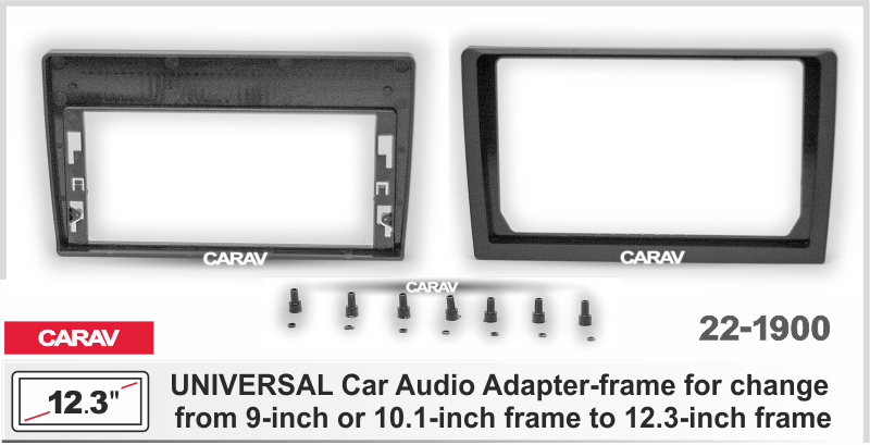 ПЕРЕХОДНАЯ РАМКА 9-inch or 10.1-inch frame to 12.3-inch frame 22-1900 22-1900