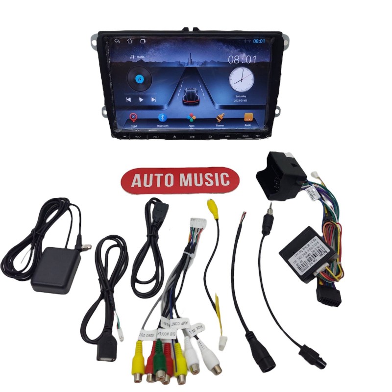 МАГНИТОЛА АНДРОЙД НА VOLKSWAGEN 9 ДЮЙМОВ TS7 1/32 IPS 50-5-167