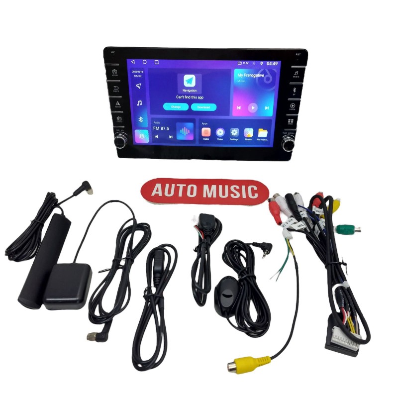 МАГНИТОЛА АНДРОИД 9 дюймов с крутилками TS10 4/32 DSP CARPLAY 4G QLED 50-5-145