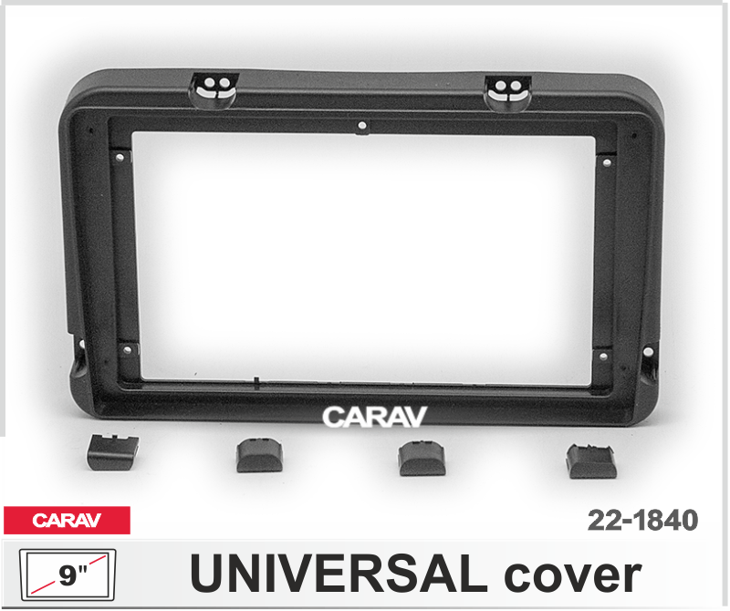 ПЕРЕХОДНАЯ РАМКА Универсальная CARAV_22-1840 9 дюймов 22-1840