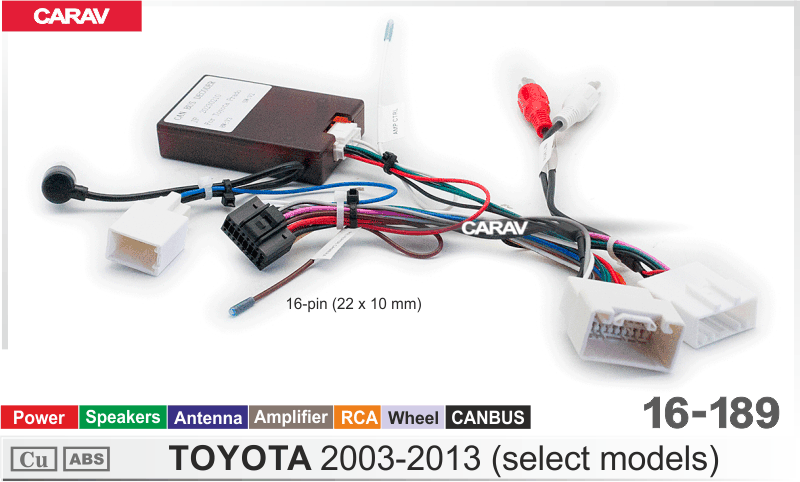 Комплект проводов TOYOTA 2003-13г 16-189 16-189 Комплект проводов TOYOTA 2003-13г 16-189 16-189