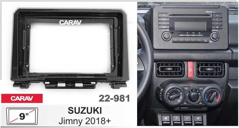ПЕРЕХОДНАЯ РАМКА для SUZUKI JIMNY 2018+ 9