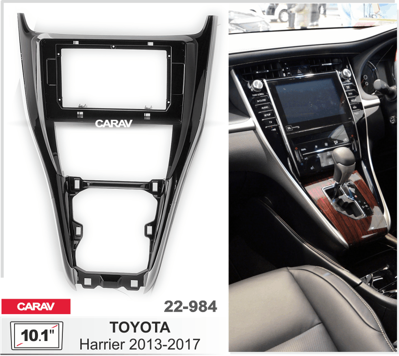 ПЕРЕХОДНАЯ РАМКА TOYOTA Harrier 2013-2017г 10" 22-984 22-984