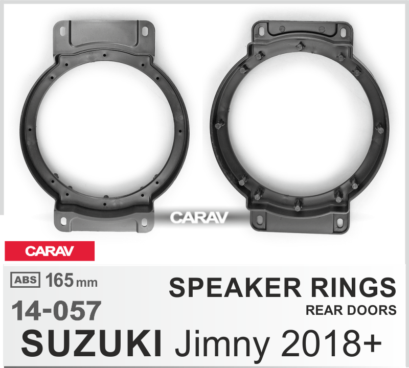 Проставки для SUZUKI Jimny 2018+ (Rear / 6.5") CARAV 14-057 14-057