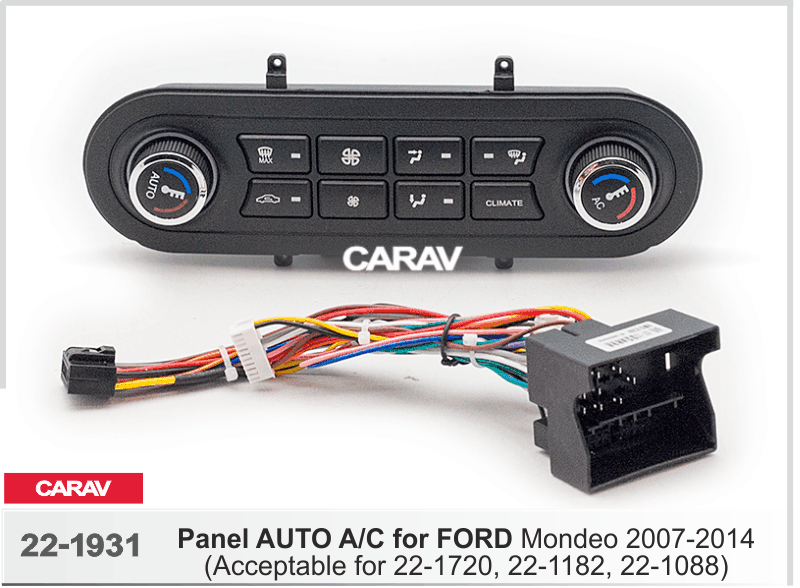 Панель климат-контроля на FORD Mondeo 2007-2014 CARAV 22-1931 22-1931