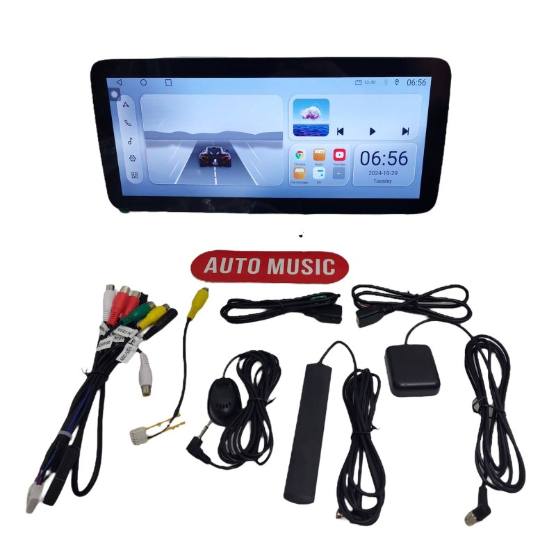 Магнитола андроид 12.3 дюйма TS10 4+32 DSP CARPLAY 4G 2K Mercedes 50-5-196