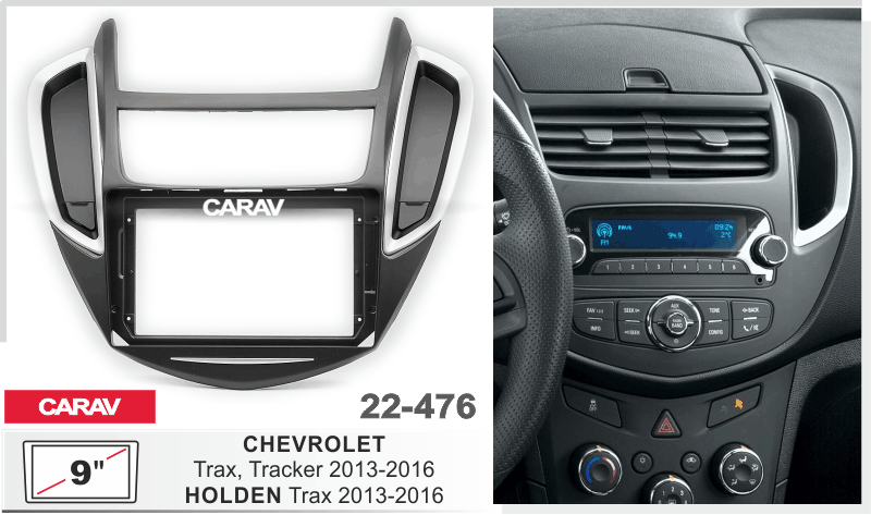 ПЕРЕХОДНАЯ РАМКА CHEVROLET Trax; Tracker 2013-16г 22-476 22-476