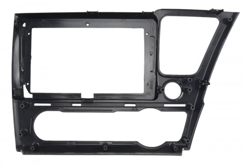 Переходная рамка 9" на HONDA Civic Sedan 2013-2017 (левый руль / черный) CARAV 22-2233 22-2233