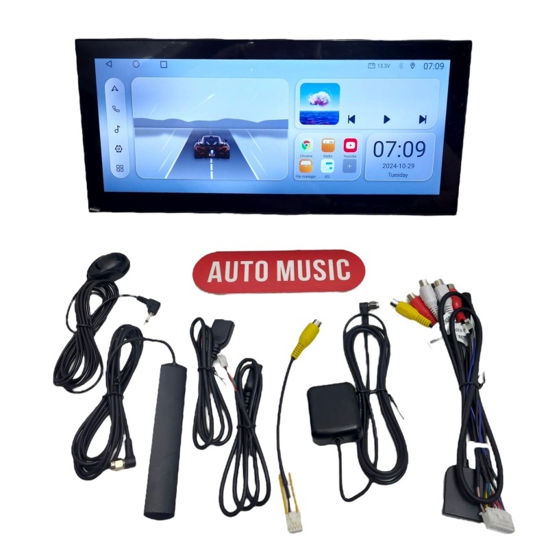 Магнитола андроид 12.3 дюйма TS10 4+32 DSP CARPLAY 4G 2K TOYOTA 50-5-197