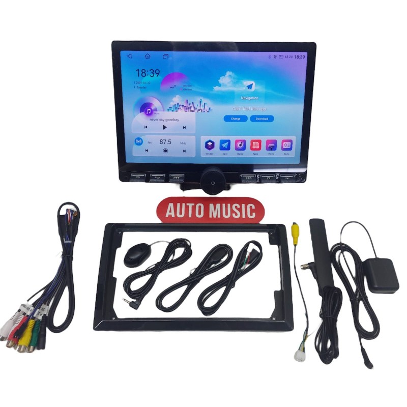 МАГНИТОЛА АНДРОИД с крутилкой 11.5 дюймов TS10 4/32 DSP CARPLAY 4G 50-5-147